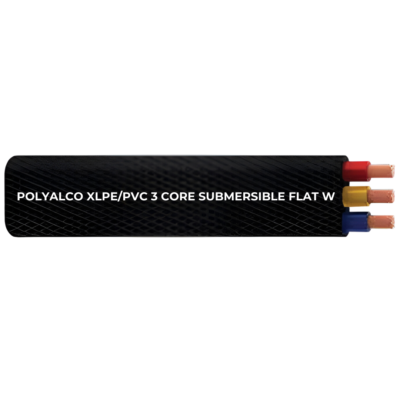 POLYALCO XLPE_PVC 3 CORE SUBMERSIBLE FLAT W